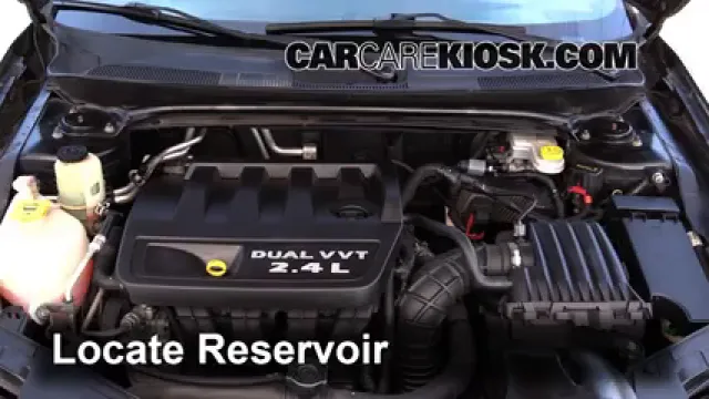 2011 Chrysler 200 Touring 2.4L 4 Cyl. Convertible (2 Door) Liquide essuie-glace Ajouter du liquide
